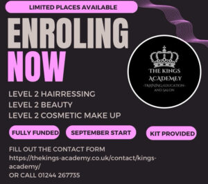 Fully Funded Hair and Beauty Courses North Wales